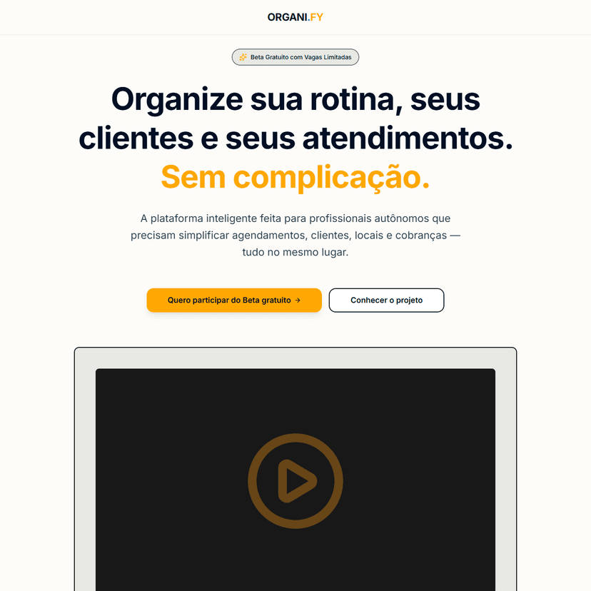 Landing Page Startup